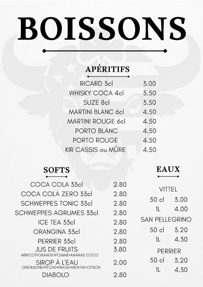 Le Clover Steakhouse Montayral - Menu Image 3